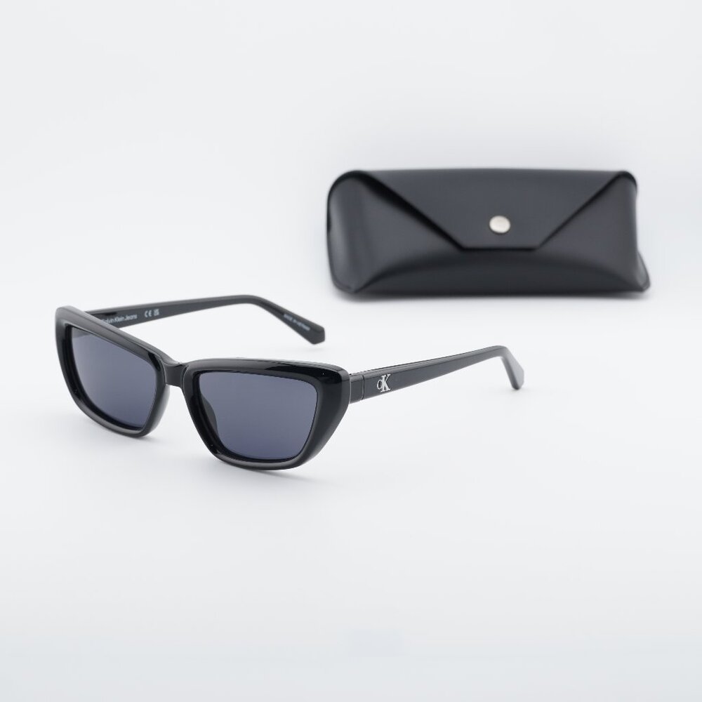 Calvin Klein Jeans CKJ24623S 001 Cat Eye Sunglasses - Black